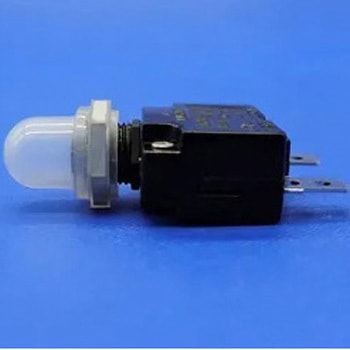 DCサーキットブレーカーリセットスイッチ 防水カバー付 15A - マリンテック