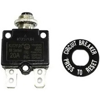 DCサーキットブレーカーリセットスイッチ 30A マリンテック