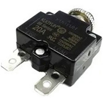 DCサーキットブレーカーリセットスイッチ 30A マリンテック