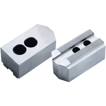 アルミ製幅広生爪(油圧・エアーチャック用)北川用 AL-WHO THECUT