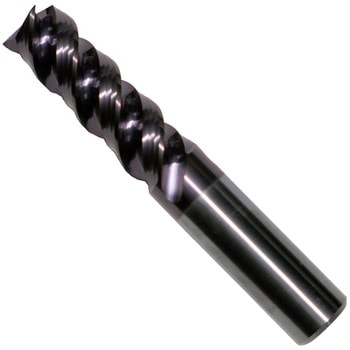 超硬3枚刃高硬度用50° ハイヘリカルエンドミル ザ・カットミル IC3WFS - THECUT