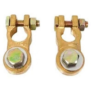 バッテリーターミナル プラス・マイナス セット品 - マリンテック