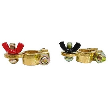 バッテリーターミナル プラス・マイナス セット品 - マリンテック