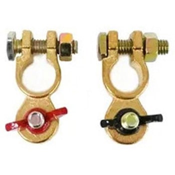 バッテリーターミナル プラス・マイナス セット品 - マリンテック