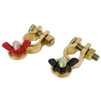 バッテリーターミナル プラス・マイナス セット品 - マリンテック