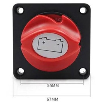 エンジン回路用 メインスイッチ 埋込型 マリンテック