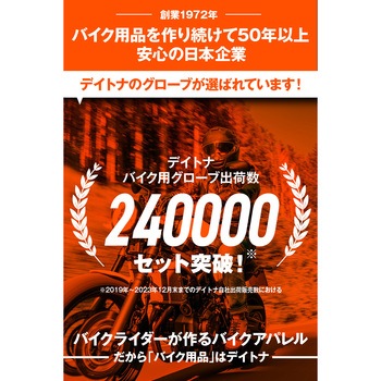 DG020パーシャルフィットレザーグローブ DAYTONA(デイトナ)