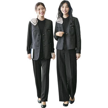 ENJOY EAJ1000 WELL-BE GRACE ノーカラージャケット - カーシーカシマ