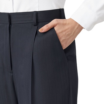 ENJOY EAL1014 Glossy Flora ストレートパンツ - カーシーカシマ