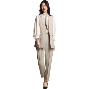 ENJOYNoir NAV067 NOBLE CROSS ジレ カーシーカシマ