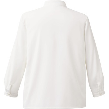 ENJOYNoir NWB074 SHAPELY RATINE スタンドカラーブラウス(八分袖) カーシーカシマ
