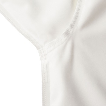 ENJOYNoir NWB074 SHAPELY RATINE スタンドカラーブラウス(八分袖) カーシーカシマ