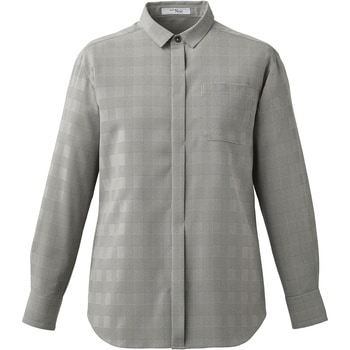 ENJOYNoir NWY076 CLASSY CHECK ユニセックスシャツ(長袖) カーシーカシマ