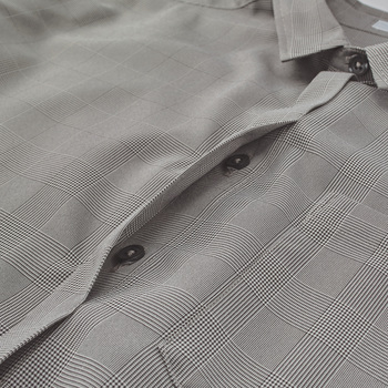 ENJOYNoir NWY076 CLASSY CHECK ユニセックスシャツ(長袖) カーシーカシマ