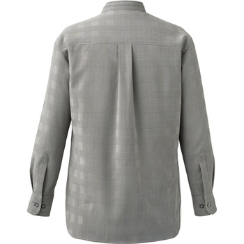 ENJOYNoir NWY077 CLASSY CHECK ユニセックス スタンドカラーシャツ(長袖) カーシーカシマ