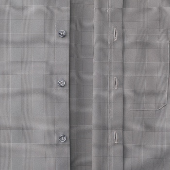 ENJOYNoir NWY077 CLASSY CHECK ユニセックス スタンドカラーシャツ(長袖) カーシーカシマ