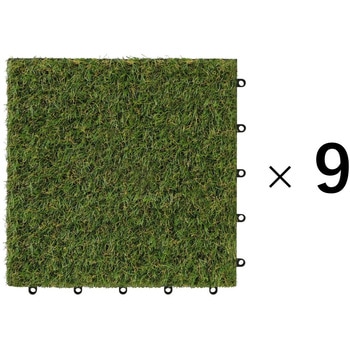 人工芝タイルデッキ - アイリスオーヤマ