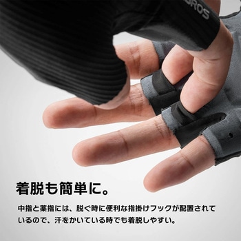 掌全面衝撃吸収ハーフフィンガーグローブ 162200480 ROCKBROS(ロックブロス)