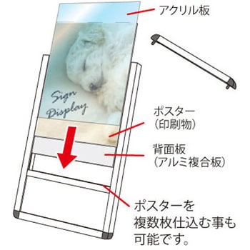 パネルスタンド”サポートサイン非常搬送用車いす” - TOKISEI