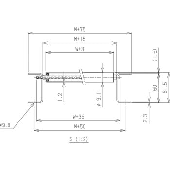 スチール製ローラコンベヤ R1912P型 マキテック
