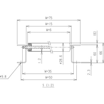 スチール製ローラコンベヤ R2812P型 マキテック