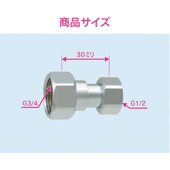 これエエやん 両ナットユニオン 水道配管継手 原状回復 GAONA(ガオナ)