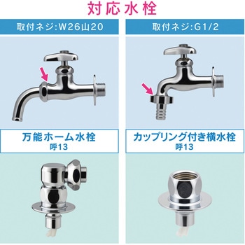 これエエやん 洗濯機用ニップル 水漏れ防止 ワンタッチ 原状回復 GAONA(ガオナ)