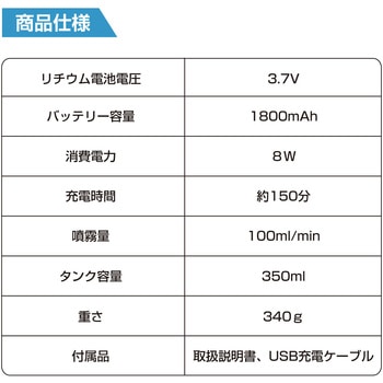 消毒スプレーガン - RABLISS