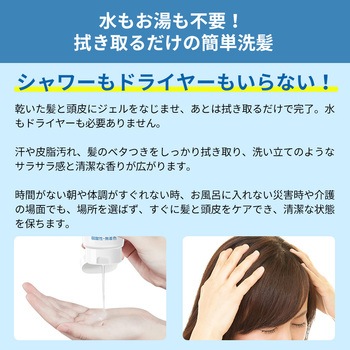 水のいらないシャンプー RABLISS