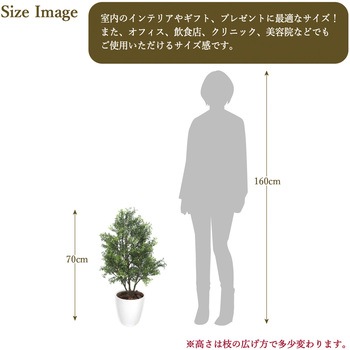 人工観葉植物 Mサイズ ササガワ
