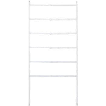 Quick Lock 伸縮できる マルチラダーラック ホワイト - リブプラス