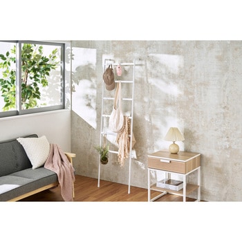 Quick Lock 伸縮できる マルチラダーラック ホワイト - リブプラス