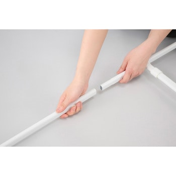 Quick Lock 伸縮できる マルチラダーラック ホワイト - リブプラス