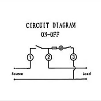 ロッカースイッチ DC12-24V用 防水カバー付き - マリンテック