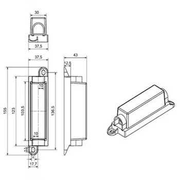 メガヒューズホルダー 200A マリンテック