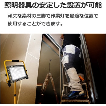 LED投光器用三脚スタンド(止ネジ付き) - ブロードウォッチ