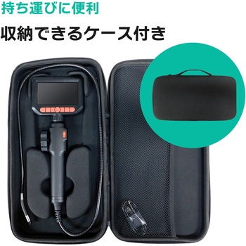 200万画素ファイバースコープカメラ 1レンズ・ケーブル3m・360度屈曲 ブロードウォッチ