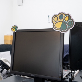 カー用品 肉球ビギナーステッカー 大 向島自動車用品製作所