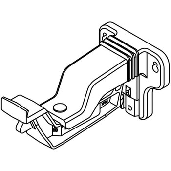 アートフェイスT/H120 ブラケット正面打(吊) 自在式 0-45～60 エスロン