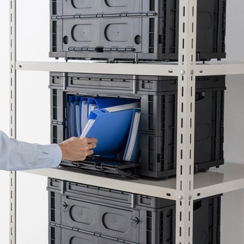 コンテナ 折りたたみ式 蓋付き サンワダイレクト