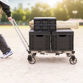 台車 折りたたみ 取っ手付き サンワダイレクト