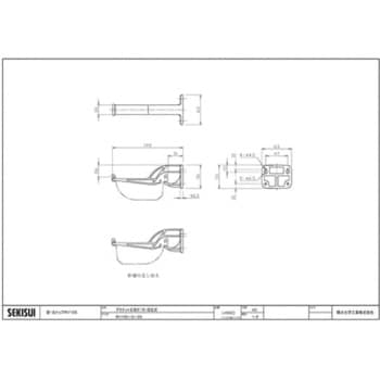 新・丸トップRV105 ブラケット正面打(吊) 固定式 0-30 - エスロン