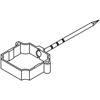 アートフェイスY60H ブラケットデンデン打込 L120 エスロン