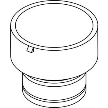 丸トップUT75 異径たてソケットUT75×UT60 エスロン