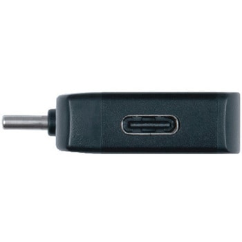 PD対応USB3．2G2 2pコンボハブ(3．5)/ブラック ナカバヤシ