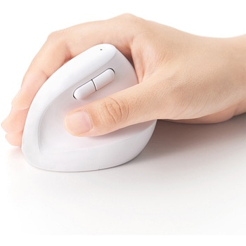 無線ミニエルゴ静音10ボタンBlueLEDマウス ナカバヤシ