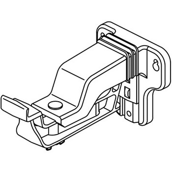 ユニシェイプUST140 ブラケット正面打(吊) 自在式 0-10～45 - エスロン