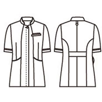 ナースジャケット 半袖 - 住商モンブラン