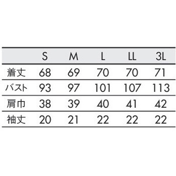 スクラブ レディス 半袖 住商モンブラン