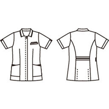 ナースジャケット 半袖 住商モンブラン